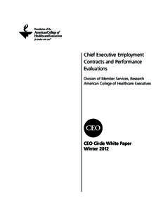 CEO White Paper 2012.indd
