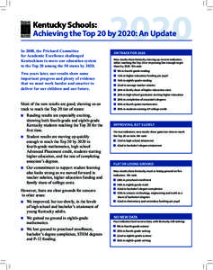 Pennsylvania / Kentucky Education / Cornell School District / National Assessment of Educational Progress / United States Department of Education / Education in the United States