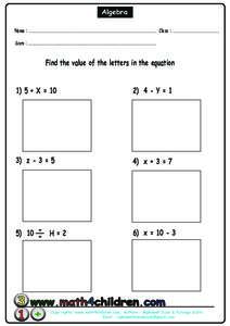 Algebra Name : .................................................................................. Class : .............................. Score : ...........................................................................