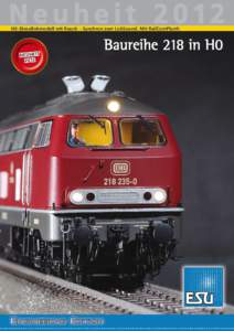 N e u h e it[removed]H0-Diesellokmodell mit Rauch – Synchron zum LokSound. Mit RailComPlus®.