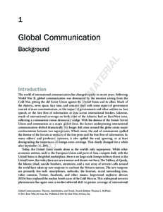 1  Global Communication MA