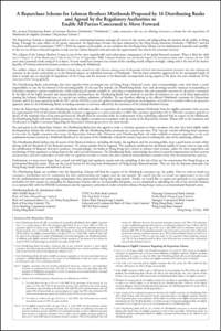 A Repurchase Scheme for Lehman Brothers Minibonds Proposed by 16 Distributing Banks and Agreed by the Regulatory Authorities to Enable All Parties Concerned to Move Forward We, sixteen Distributing Banks of Lehman Brothe