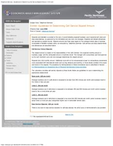 Telephone Services - Guidelines for Determining Cell Service Stipend Amount: 4f-01-e01