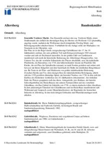 Regierungsbezirk Mittelfranken Roth Allersberg