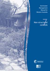 Non-structural controls Cover photograph: Native Plant Domestic Garden (Source: Sally Cousans)  Stormwater Management