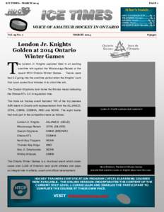 Sudbury Wolves / Mark Visentin / National Hockey League / Ontario Hockey League / Canadian Hockey League