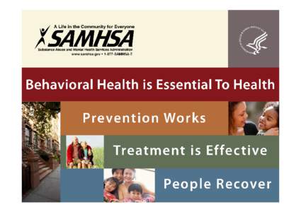 The Affordable Care Act: How It Expands Behavioral Health Care Coverage, Improves Care and Promotes Healthy Communities Rita Vandivort-Warren, M.S.W.  Public Health Analyst, CSAT, SAMHSA