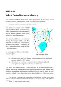 Agglutinative languages / Bantu languages