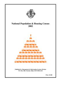 National Population & Housing Census 2002 € ” ”””