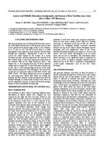 Devonian of the western Anti Atlas : correlations and events. Doc. Inst. Sci, Rabat, 19, 2004, [removed]