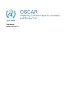 Observing Requirements Database – User Handbook and Specification of Functionality