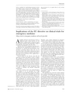 Editorials such as methods for undertaking systematic reviews and health services research have substantial literature.5 6 Such evidence matters because it can improve the quality of research and ultimately improve clini