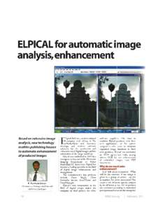 ELPICAL for automatic image  analysis,enhancement Based on extensive image analysis, new technology
