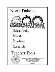 North Dakota  Scientifically Based Reading Research