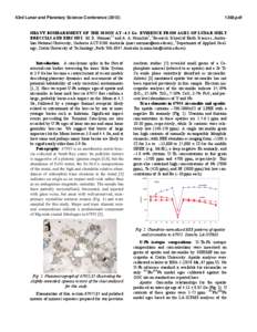 Lunar science / Gemstones / Economic geology / Radiometric dating / Zircon / Moon / Uranium-lead dating / Apatite / Breccia / Geology / Petrology / Crystallography