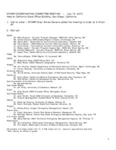 Parliamentary procedure / Committees / Human communication / Meetings / Political communication / Chairman / United States House of Representatives / Tsunami warning system / Tsunami