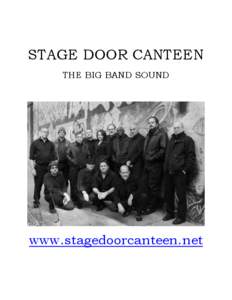 STAGE DOOR CANTEEN THE BIG BAND SOUND