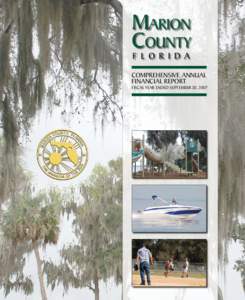 Marion County F L ORI D A Comprehensive Annual Financial Report