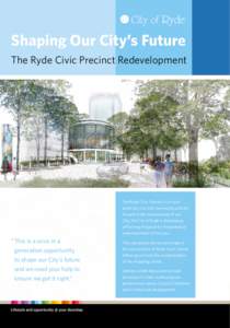 Ryde Civic Centre Precinct Master Plan.indd