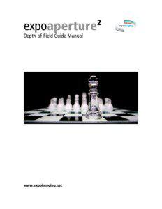 expoaperture Depth-of-Field Guide Manual