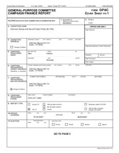 Texas Ethics Commission  P.O. Box[removed]Austin, Texas[removed]