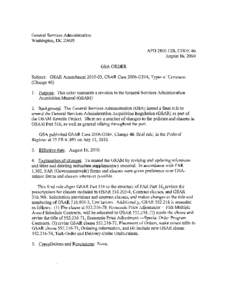 AMENDMENT 2010–03 AUGUST 16, 2010  PART 516—TYPES OF CONTRACTS Sec. Subpart 516.2—Fixed Price Contracts Fixed-price contracts with economic price