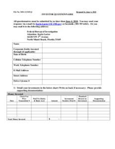 Microsoft Word - Ponzi Victim_Questionnaire for Website.doc