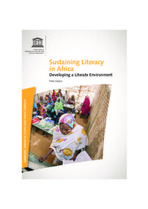 United Nations (dXFationaO 6Fienti¿F and Cultural Organization Sustaining Literacy in Africa