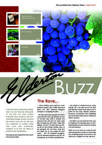 The newsletter from Elderton Wines • MarchNew release 2009 Commandvintage