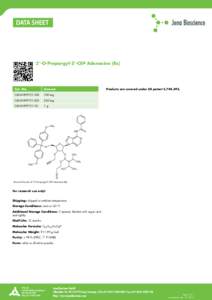 3’-O-Propargyl-2’-CEP Adenosine (Bz)  Cat. No. Amount