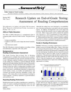 Education reform / Standardized tests / Washington Assessment of Student Learning / California Standardized Testing and Reporting (STAR) Program / Education / Evaluation / ACT