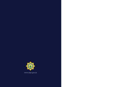 Annaul Report  www.saps.gov.za South African Police Service