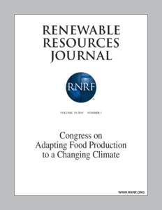 Renewable Resources Journal ®