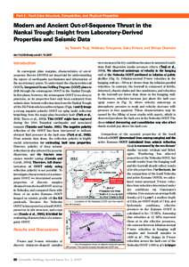 Part 3 : Fault Zone Structure, Composition, Composition and andPhysical PhysicalProperties Properties