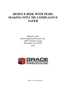 Microsoft Word - REDUCE RISK WITH PESDS MAKING NFPA 70E COMPLIANCE SAFER-NETA 2014