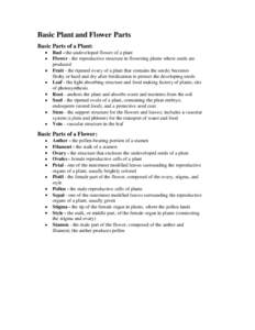 Plant sexuality / Pollination / Reproduction / Reproductive system / Plant anatomy / Gynoecium / Flower / Terminology for Asteraceae / Ovary / Botany / Biology / Plant morphology