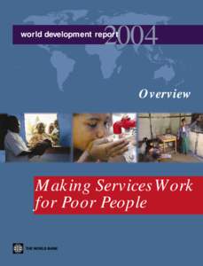 2004  world development report Overview