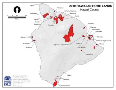 Upolu Waimanu 2010 HAWAIIAN HOME LANDS Hawaii County Kamoku-Kapulena