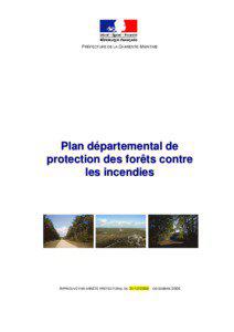 PRÉFECTURE DE LA CHARENTE-MARITIME  Plan départemental de