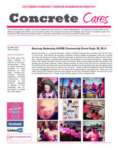 Concrete Cares Newsletter 2-5