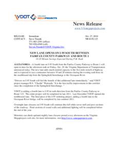 News Release www.VAmegaprojects.com RELEASE: CONTACT:  Immediate