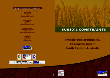 Land management / Agricultural soil science / Agronomy / Alkali soils / Crop rotation / Ped / Topsoil / Agriculture / Soil science / Soil