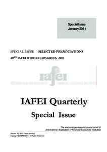 Fiscal policy / IAFEI World Congress / Gross domestic product / International Association of Financial Executives Institutes / Austerity / Government debt / Ethics / Today