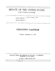 United States Senate / William Hildenbrand / Government