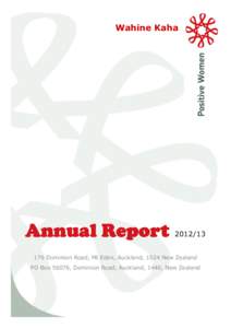 Wahine Kaha  Annual Report