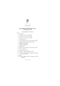 ———————— Number 4 of 2004 ———————— INDUSTRIAL RELATIONS (MISCELLANEOUS PROVISIONS) ACT 2004 ————————