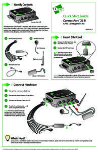 1 Identify Contents  WIFI LAR CELLU