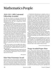 Courant Institute of Mathematical Sciences / Andrew Majda / Ingrid Daubechies / Sourav Chatterjee / Curtis T. McMullen / Ralph S. Phillips / Academia / Knowledge / Mathematics