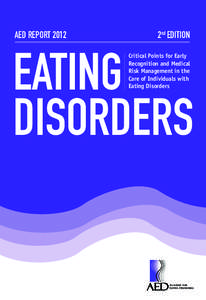AED REPORT[removed]2nd EDITION EATING DISORDERS