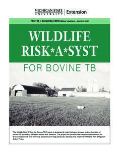 Wildlife Risk*A*Syst for Bovine TB